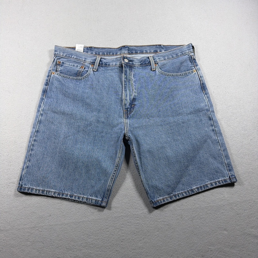 Classic Light Blue Denim Men's Shorts